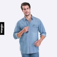 ราคา WRANGLER เสื้อเชิ้ตแขนยาวผู้ชาย ทรง REGULAR รุ่น WR S623MSHLS85 (19988379118)