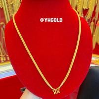 ราคา สร้อยคอทอง1บาท YHGOLD เบนซ์แพ เบนซ์กลม ทองคำแท้96 5 (15804657855)