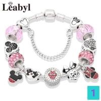 ราคา สร้อยข้อมือ Pandora Mickey พร้อมกล่องแบรนด์ ถุงกำมะหยี่แบรนด์ การ์ด ถุงแบรนด์ครบเซ็ต ขนาดข้อมือ 18 19 20 cm (19483391776)