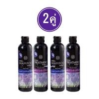 ราคา แชมพู ทรีทเมนท์ดอกอัญชัน Herbal Shampoo Treatment Butterfly Pea 2 ขวด (21166024819)