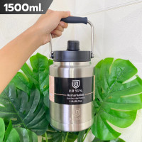 ราคา กระติกน้ำ กระติกน้ำเก็บความเย็น ความร้อน ถังน้ำ ขนาด 1500 2000ml เครื่องใช้ในบ้าน กระติกน้ำขนาดใหญ่ 1 5 2 ลิตร M 15 M 20 พร้อมส่ง (21046700279)