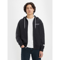 ราคา เสื้อฮูดดี้ผู้ชาย Levis Mens Relaxed Fit Graphic Zip Up Hoodie (21142076077)