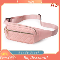 ราคา Lowest price MH กระเป๋าคาดเอวลายสก็อตสำหรับผู้หญิงกระเป๋าคาดอกผ้าใบกันน้ำสำหรับผู้หญิงกระเป๋าคาดอกแบบแฟชั่น (20638843292)