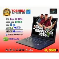 ราคา โน๊ตบุ๊ค Notebook Toshiba Core i5 GEN4 GTAV offline FC Online ROV Freefire Roblox Sim4 PB ทดสอบแล้วเล่นได้ครับ Used (16540382539)