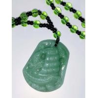 ราคา สร้อยคอเทพเจ้าไฉ่ซิงเอี้ย จี้หยกสไตล์จีน จี้หยกปี่เซียะ สร้อยคอหยก สร้อยหยก สร้อยหิน แฟชั่น หยกสีเขียว มังกร กิเลน (19989959686)