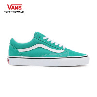 ราคา VANS Old Skool pepper green true white รองเท้า ผ้าใบ VANS ชาย หญิง (14605671139)