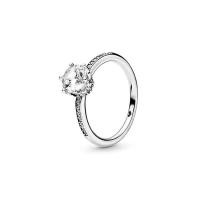 ราคา sacred Pandora แหวนเงิน 925 รูปมงกุฎ ประดับเพชร เพทาย สําหรับผู้หญิง j111 (20045225250)
