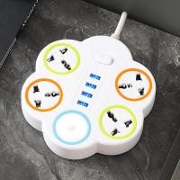 ราคา ปลั๊กไฟ 4ช่อง 4USB ปลั๊กไฟusb ปลั๊กสามตา ปลั๊ก ปลั๊กพ่วง รางปลั๊กไฟ ปลั๊ก 3 ตา ปลั๊กพ่วง (20991718055)