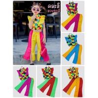 ราคา คละสี ชุดเซต3ชิ้นเสื้อ กางเกง สร้อย ชุดเจ้ยเด็ก ชุดแหยมเด็ก ชุดทองกวาวเด็ก ชุดตรีมงานวัด ชุดหลากสี ชุดเด็กแซบ ชุดแฟชั่นเด็กแซ่บๆ ชุดธีมภาคอีสานเด็ก ชุดธีมย้อนยุคเด็ก (21212737376)