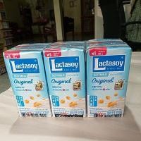 ราคา นมแลคตาซอย น้ำถั่วเหลืองรสหวาน ยกแพค 6 125 300มล (21159384453)