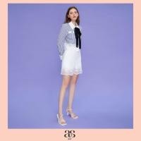 ราคา asv aw23 Olydia Lace Shorts กางเเกงผู้หญิง ขาสั้น เอวสูง แต่งกระดุมทอง แต่งชายลูกไม้ ผ้าคอตตอน (20927532214)