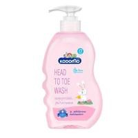 ราคา KODOMO Head to Toe Wash แชมพูสบู่เหลว โคโดโม Pink Hanabaki 400 มล สีชมพูPink (20557237100)