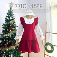 ราคา เสื้อตรุษจีน เสื้อคอจีน ชุดตรุษจีน เดรสตรุษจีน ชุดกี่เพ้า เสื้อสีแดง ชุดสีแดง เดรสสีแดง (21143075098)