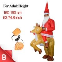 ราคา เครื่องแต่งกายคอสเพลย์ ชุดแฟนซี ซานตาคลอส กวางเอลก์ แบบเป่าลม สําหรับผู้ใหญ่ ปาร์ตี้ฮาโลวีน เทศกาลคริสต์มาส (20474053984)