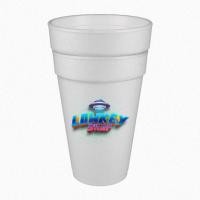 ราคา แก้ว Double Cup แก้วเก็บความเย็น แก้วโฟม แก้วเก็บความร้อน แก้วโฟม แก้วลีน แก้วโฟมแท้ (20764868428)