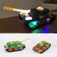 ราคา รถถังของเล่นเด็ก มีเสียงมีไฟ รถถังลายทหาร รถถังชนถอย (20358830379)