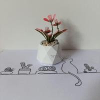 ราคา กุหลาบหิน มินิมอล ต้นไม้ปลอม ตั้งโต๊ะทำงาน โต๊ะเรียน แต่งห้อง แต่งโต๊ะทำงาน แต่งบ้าน พร้อมส่งร้านไทย ทำเองหมด (16348380918)