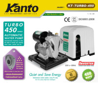 ราคา KANTO ปั๊มน้ำอัตโนมัติ ปั๊มน้ำ อินเวอร์เตอร์ ขนาดท่อ 1 นิ้ว Automatic Water Pump มี 3 รุ่น KT TURBO 380 KT TURBO 400 KT TURBO 450 ประกัน 6 เดือน (16942659676)