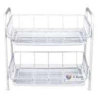 ราคา ชั้นวางของและคว่ำแก้ว 2 ชั้น พร้อมถาดรองน้ำ mp ชั้นคว่ำแก้ว ชั้นวางจาน 812 uk uk99 (1369102028)