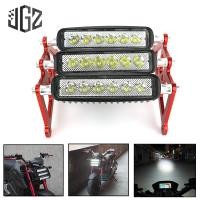 ราคา โคมไฟตัดหมอก LED สำหรับ Motorcycle Head Light LED Waterproof Driving Front Fog Lamp White Fog Headlamp Bracket for Honda Grom MSX125 2013 2016 2017 2018 2019 (7738445731)