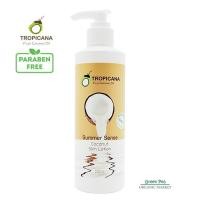 ราคา Tropicana โลชั่นบำรุงผิวน้ำ มันมะพร้าว ขนาด 200 ML สูตร NON PARABEN (20207990986)