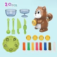 ราคา แป้งโดว์ดินน้ำมัน ดินเบา ชุดสัตว์ ของเล่นเด็ก ทำอาหาร ขนม ปั้นตุ๊กตาน่ารัก แม่พิมพ์ดินน้ำมันสำหรับเด็ก (20985993865)