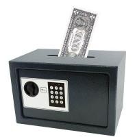 ราคา ส่งฟรี KLASSIK Electronic Safe ตู้เซฟ นิรภัย SA02 20 รุ่น KS968 Hotal Safe สีเทาดำ แบบเจาะรู เซฟ ตู้เก็บเงิน (297540)
