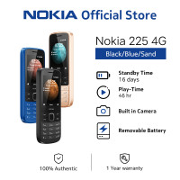 ราคา Nokia 225 4G 1150 MAh คีย์แพดโทรศัพท์มือถือสองซิม (20316090098)