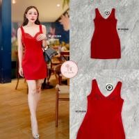 ราคา งานป้าย BT Studio เดรสสั้นสายเดี่ยวช่วงอกแต่งลูกไม้ตรงขอบอกทั้งสองข้างแต่งแถบข้าง งานสวยเข้ารูปซิปหลัง สวย แซ๊บบม๊ากจ้าา (20579366141)