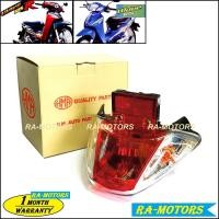ราคา C HMA ไฟท้าย ทั้งชุด เวฟ125R เวฟ125Sรุ่นเก่า ฝาครอบ ชุดสายไฟ ขั้วหลอด หลอดไฟ ไฟทับทิม อะไหล่เดิมเวฟ ไฟท้ายเวฟ125 ไฟท้าย125R (21040135832)