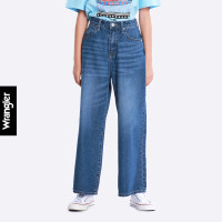 ราคา WRANGLER KIDS กางเกงยีนส์เด็กผู้หญิง คอลเลคชั่น Racing Mania เอวกลาง ทรง Seasonal รุ่น WK F123GSEAN11 (20524443393)