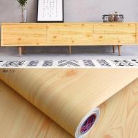 ราคา วอลเปเปอร์ลายไม้ วินเทจ 60cm 5เมตร สติ๊กเกอร์pvc สติ๊กเกอร์ลายไม้ สติ๊กเกอร์ติดประตู โต๊ะ ตู้ ผนังฯ กันน้ำ ติดง่ายมีกาวในตัว (15598796914)