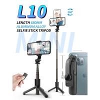 ราคา ไม้เซลฟี่แบบมือถือไร้สายรองรับบลูทูธใน3in1 INRAM L10พับได้มินิชัตเตอร์รีโมทคอนโทรลสำหรับ iPhone Android (21170948893)