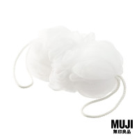 ราคา มูจิ ฟองน้ำอาบน้ำแบบยืดได้ MUJI Stretchy Bath Sponge 50 cm (9218670362)