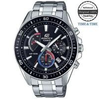 ราคา Time Time CASIO Edifice นาฬิกาข้อมือผู้ชาย สีดำ น้ำเงิน แดง สายสแตนเลส รุ่น EFR 552D 1A3VUDF CMG (1717366209)