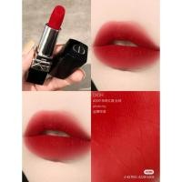 ราคา แท้ทั้งร้าน แบ่งขายลิปสติก DIOR LIPSTICK สี 999 VELVET ขนาด 0 5 กรัม พร้อมแปรงทาลิป (19275332015)