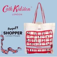 ราคา กระเป๋าผ้าสะพาย Cath Kidston รุ่น Perfect Shopper London People (21005790628)