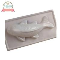 ราคา แม่พิมพ์ขนม พิมพ์วุ้น พิมพ์พลาสติกขุ่น รูปปลาคาร์ฟ เล็ก (11595216594)