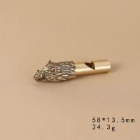 ราคา GS เดซิเบลสูงเสียงดัง อุปกรณ์เสริมเสริม สร้อยคอสำหรับผู้หญิง เดินป่าตั้งแคมป์กลางแจ้ง นกหวีดโลหะทองเหลือง เครื่องมือฉุกเฉินเพื่อความอยู่รอด พวงกุญแจมีเสียงนกหวีด ชุดอุปกรณ์ขนาดเล็ก (19847873575)