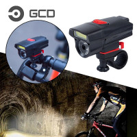 ราคา GCD ไฟจักรยาน LED ไฟหน้าจักรยานไฟจักรยานไฟฉายกันน้ำสำหรับขี่กลางคืน (20698312956)