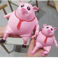 ราคา หมูบีบ ตุ๊กตาหมู บีบ ยืดได้ นุ่มนิ่ม บีบอัด ตุ๊กตาซิลิโคนยางนิ่ม ลดความเครียด (20768425373)