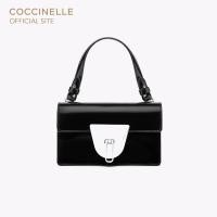 ราคา COCCINELLE กระเป๋าสะพายผู้หญิง รุ่น NICO SHINY CALF MINI CROSSBODY BAG 550101 สี NOIR (21018623861)