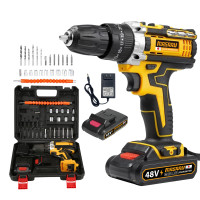 ราคา แถมฟรี แบต2ก้อน อุปกรณ์ 32 อย่าง MASARU สว่านไฟฟ้าไร้สาย สว่านไร้สาย สว่าน 3 ระบบ มีระบบกระแทก สว่านไร้สายแท้ สว่านกระแทก พร้อม ดอกสว่าน และ อุปกรณ์ เครื่องมือช่าง (21178152470)