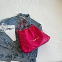 ราคา XiXi กระเป๋าสะพายไหล่สายโซ่ประดับเพชรสไตล์เกาหลีแฟชั่นความจุขนาดใหญ่สีดำกระเป๋าทรงสี่เหลี่ยมมีหูหิ้วสะพายไหล่ผู้หญิงนุ่มกระเป๋าหนัง PU (20762304282)