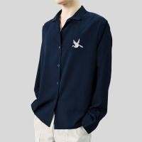 ราคา เสื้อเชิ้ตชาย เสื้อเชิ้ตแขนยาว เสื้อเชิ้ตชายแขนยาว เสื้อเชิ้ตผู้ชาย ปัก เสื้อทำงานชาย เสื้อแขนยาวทำงาน M L XL (18619855116)