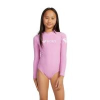 ราคา ROXY ชุดว่ายน้ำวันพีชแขนยาวแบบสำหรับเด็กผู้หญิง 6 16 ปี Heater Long Sleeve One Piece Rash Vest 234 ERGWR03379 MHJ0 (21066058534)