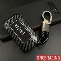 ราคา จัดส่งเร็ว เคสกุญแจรถยนต์ Mitsubishi PAJERO XPANDER TRITON MIRAGE ATTRAGE แบบ 2 ปุ่มปลอกกุญแจ เคฟล่าเงา (20807859463)