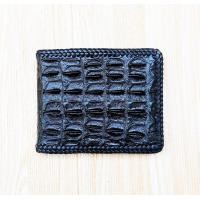 ราคา กระเป๋าสตางค์หนังจระเข้ เป็นหนังส่วนกระดูกหลัง ถักขอบกระเป๋าตลอดใบ กระเป๋าหนัง Exotic หนังแท้ มีแข็งแรงทนทานมาก (21085563085)