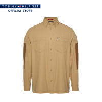 ราคา Tommy Hilfiger เสื้อเชิ้ตแขนยาวผู้ชาย รุ่น DM0DM17275 AB0 สีน้ำตาล (21022651947)