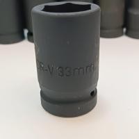 ราคา ลูกบล็อกยาว บล็อกลม 1 นิ้ว เบอร์ 33 มม สำหรับ บล็อกลม บล็อกแบต บล็อกไฟฟ้า IMPACT SOCKET (19727798553)